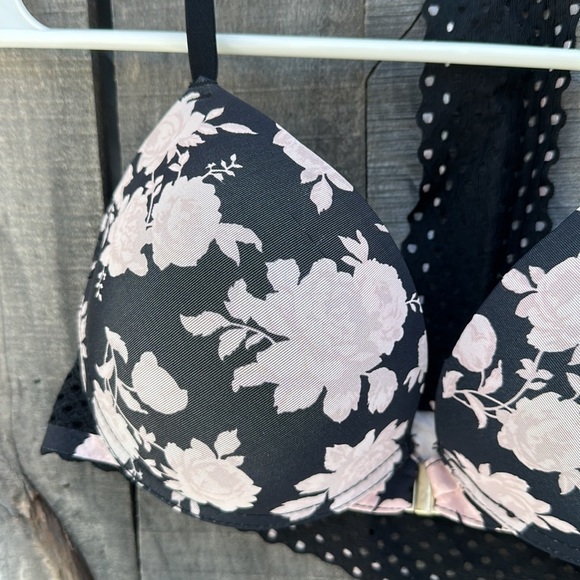 Vince Camuto Push Up Cup Floral Bra 36C NWT - Picture 4 of 9